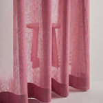 Afbeelding in Gallery-weergave laden, Raspberry linen sheer curtain fabric 90G/M²
