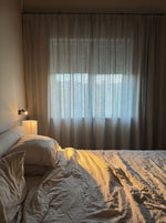Load image into Gallery viewer, Custom Made 100% Pistachio Natural Linen Curtains (Made to Measure) - 1 panel
