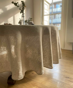Load image into Gallery viewer, Tablecloth from natural linen
