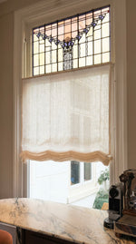 Load image into Gallery viewer, Relaxed Linen Roman Blinds
