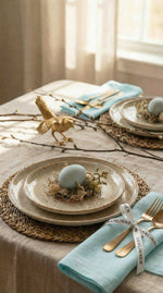 Afbeelding in Gallery-weergave laden, Turquoise servetten van 100% linnen (set van 4) – Zacht Europees vlaslinnen, 45x45 cm
