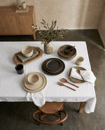 Load image into Gallery viewer, Tablecloth from Off-white linen
