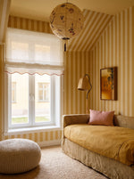 Load image into Gallery viewer, Linen Roman Blinds for Baby Rooms
