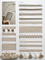 Load image into Gallery viewer, Linen Roman Blinds for Baby Rooms
