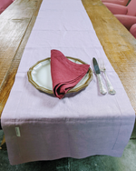 Afbeelding in Gallery-weergave laden, Table runner from soft linen - multiple colours
