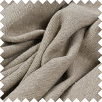 Afbeelding in Gallery-weergave laden, Natural linen rough herringbone weaving 430G/M²
