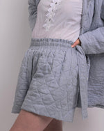 Afbeelding in Gallery-weergave laden, Linen quilted shorts, duvet shorts
