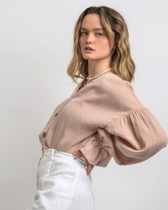 Women's Boho blouse Muslin