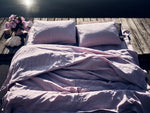 Load image into Gallery viewer, Lilac bedding set from soft linen
