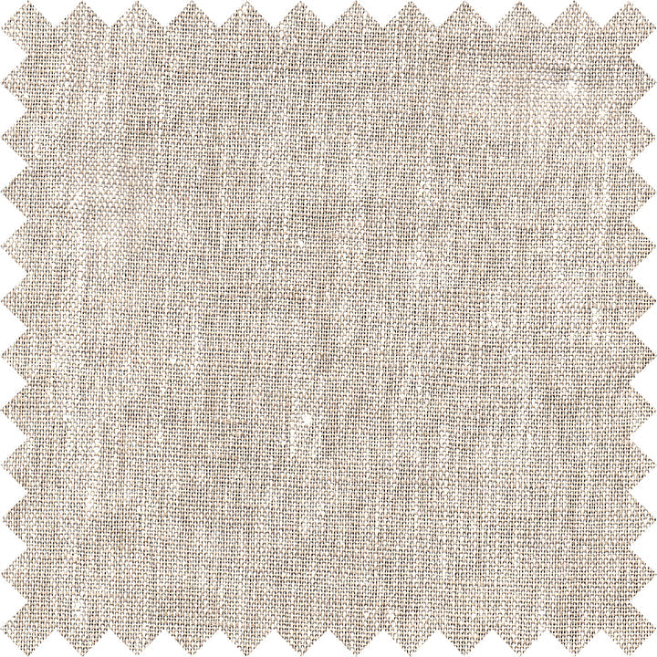 Oatmeal natural curtains, sheer drapes - 1 panel