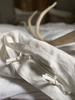 Load image into Gallery viewer, White bedding set from soft linen
