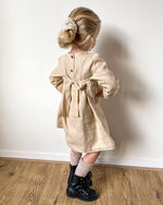 Afbeelding in Gallery-weergave laden, Linnen jurk Dusty rose
