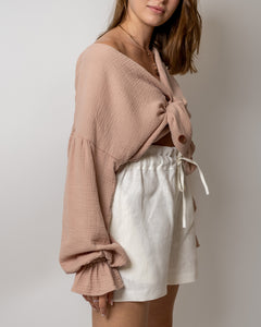 Women's Boho blouse Muslin