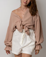 Afbeelding in Gallery-weergave laden, Women&#39;s Boho blouse Muslin
