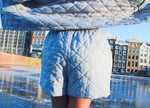 Afbeelding in Gallery-weergave laden, Linen quilted shorts, duvet shorts
